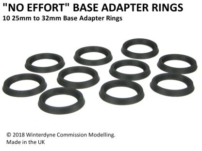 25mm to 32mm Base Adapter Rings