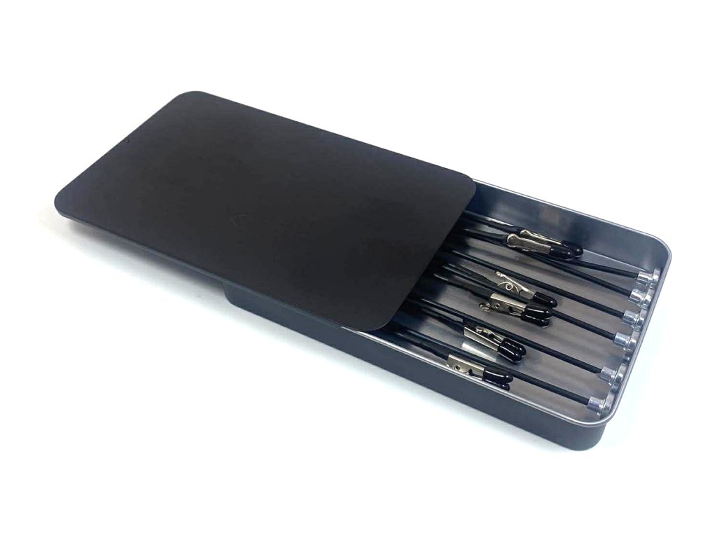 Magnetic Bendable Painting Stand Set (12 clips) Including Metal Case