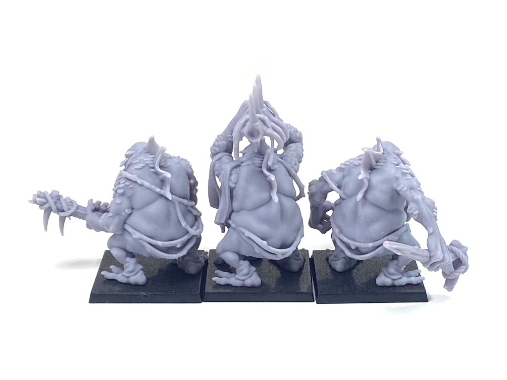 Highlands Swamp/River Trolls – Suits Warhammer The Old World/Fantasy Battles/Kings of War/Dragon Rampant – 28-32mm Scale - Image 3