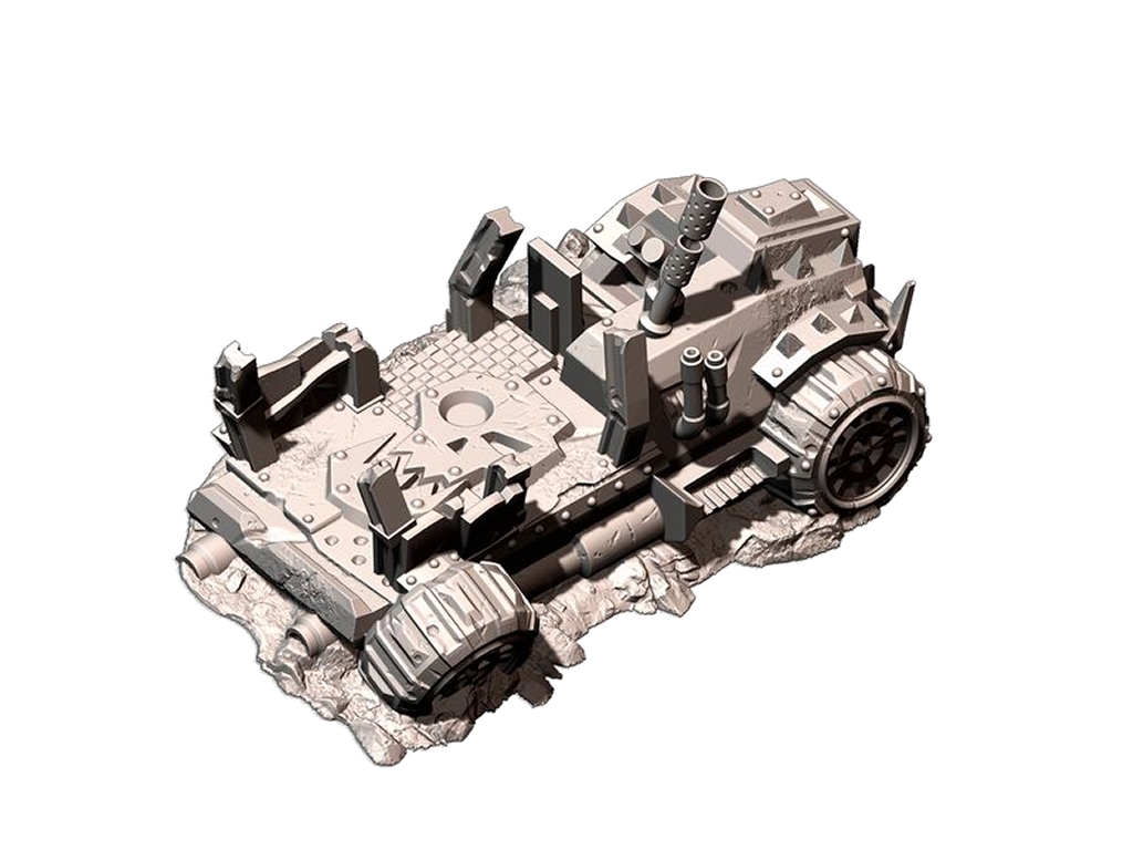Txarli Factory Wrecked Ork Buggies - Suits Warhammer 40k, Stargrave, One Page Rules etc. - Image 2