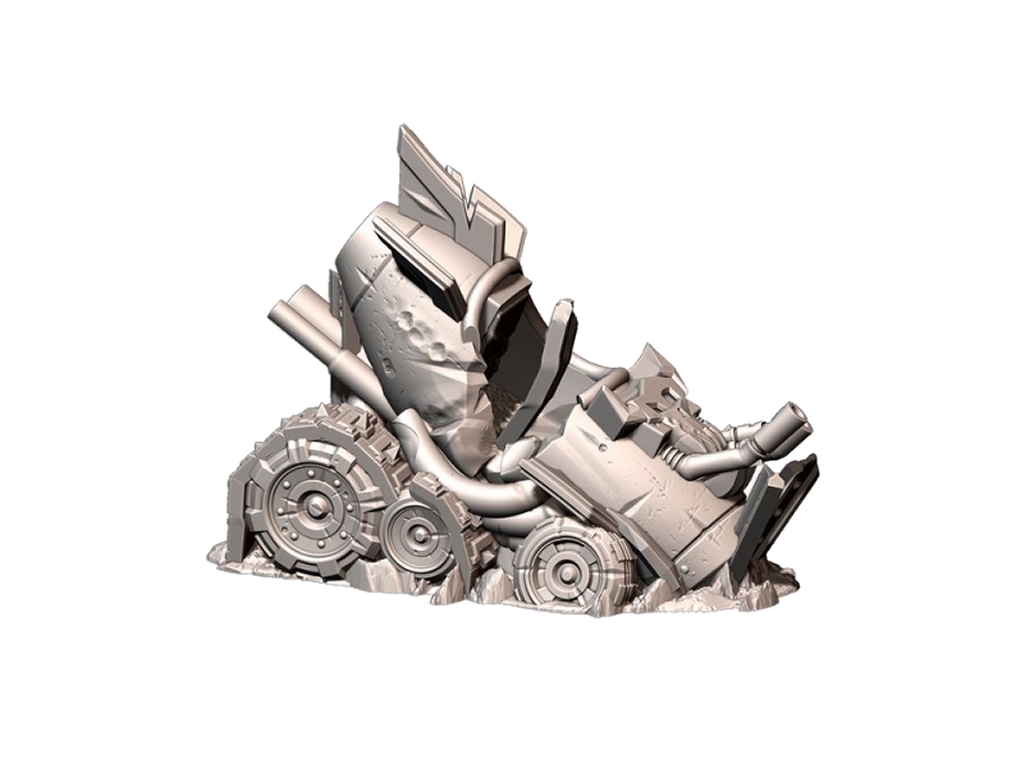 Txarli Factory Wrecked Ork Buggies - Suits Warhammer 40k, Stargrave, One Page Rules etc. - Image 6