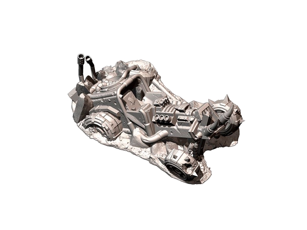 Txarli Factory Wrecked Ork Buggies - Suits Warhammer 40k, Stargrave, One Page Rules etc. - Image 8