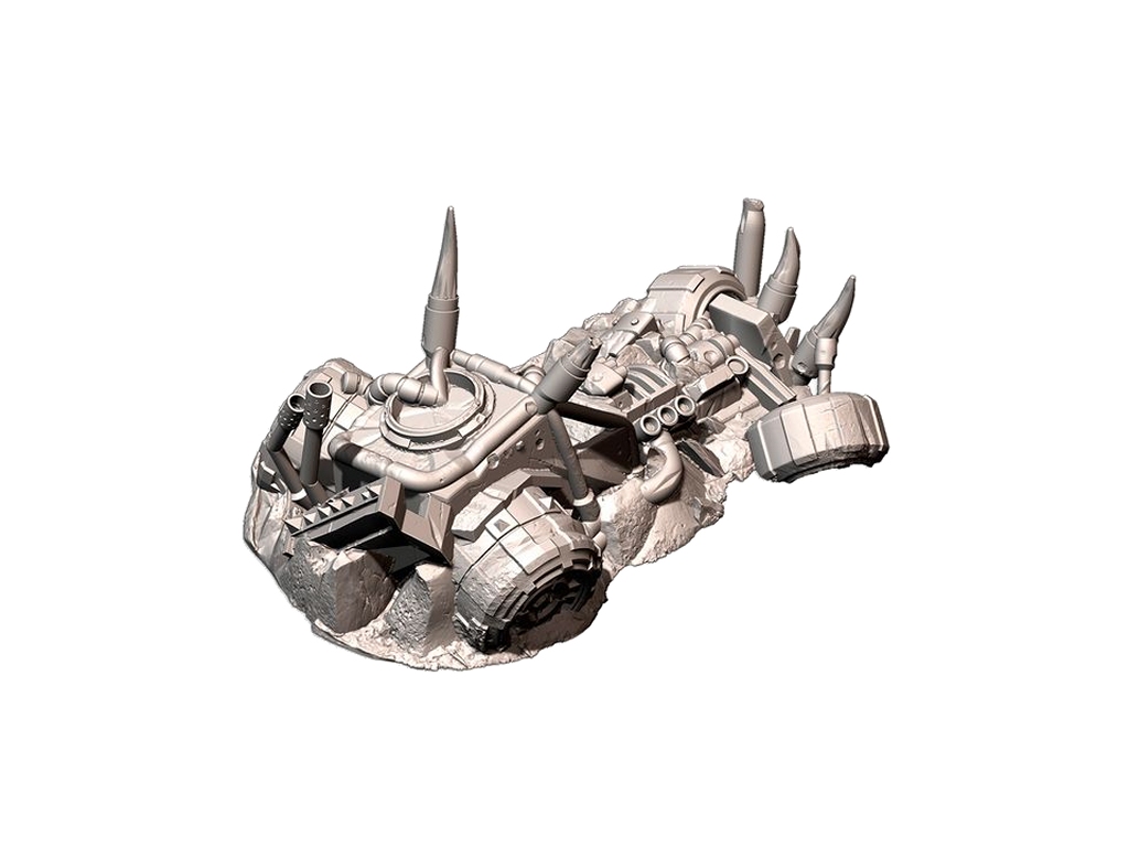 Txarli Factory Wrecked Ork Buggies - Suits Warhammer 40k, Stargrave, One Page Rules etc. - Image 10