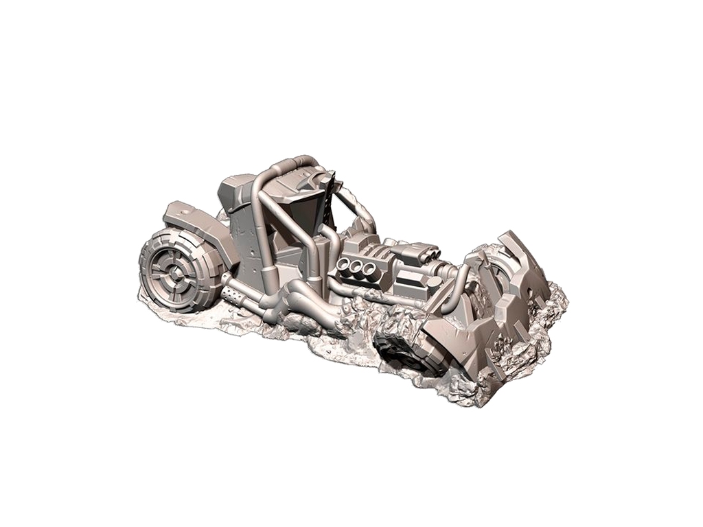Txarli Factory Wrecked Ork Buggies - Suits Warhammer 40k, Stargrave, One Page Rules etc. - Image 12