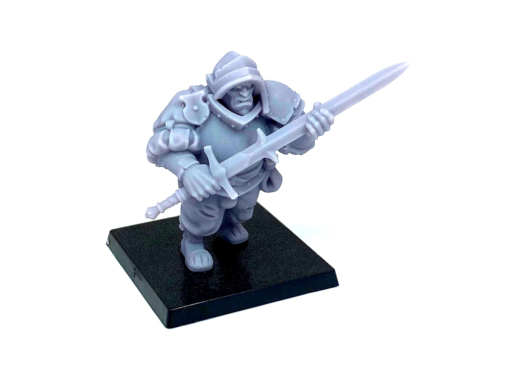 Highlands Miniatures Ogres with Zweihanders - Sunland Empire of Men - suits Warhammer, Kings of War, The Old World etc. - Image 6